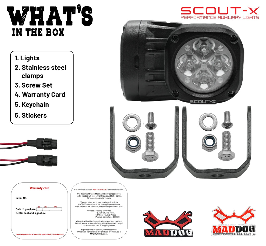 Mad Dog Scout X - Fog Light (40W)
