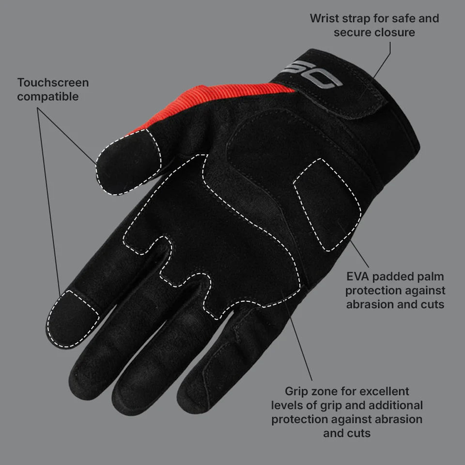 DSG Phoenix Air Riding Gloves