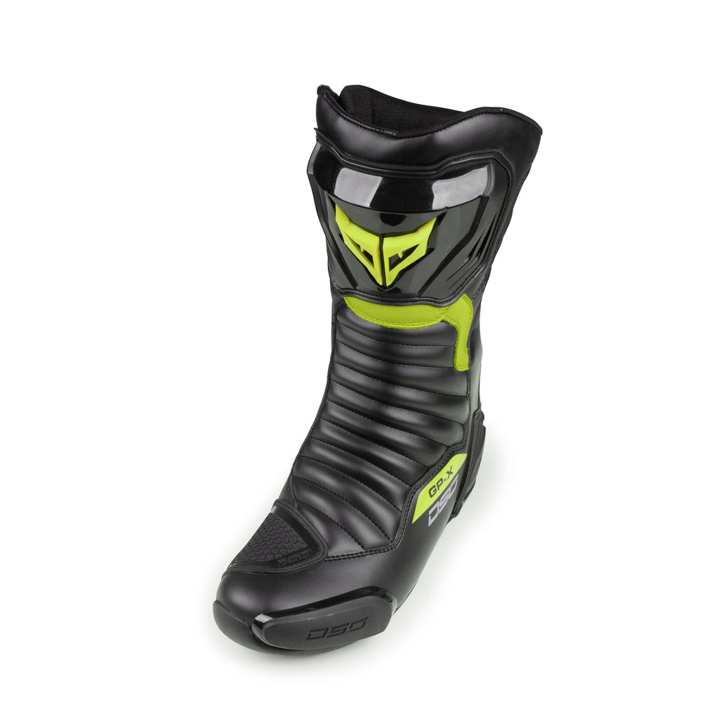 DSG GP-X Riding Boot - Blk/Yellow/Fluo