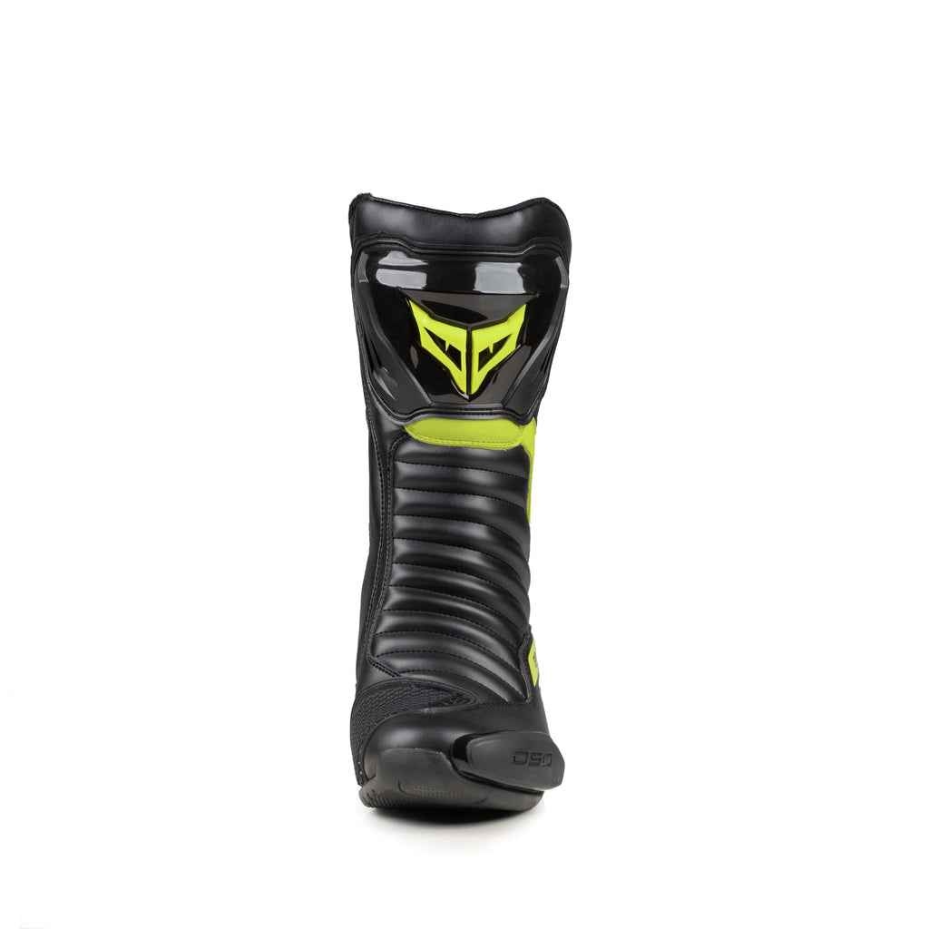 DSG GP-X Riding Boot - Blk/Yellow/Fluo