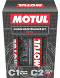 Motul Chain Clean (C1) and Chain Lube (C2) Kit - 150 ml each