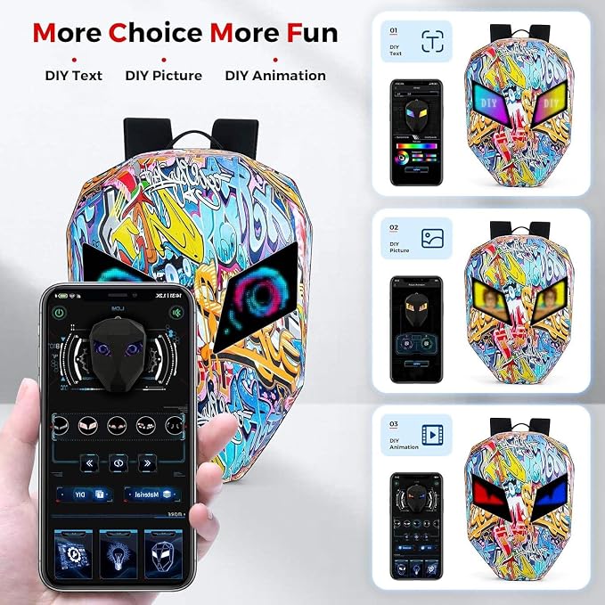 LED Smart Backpack