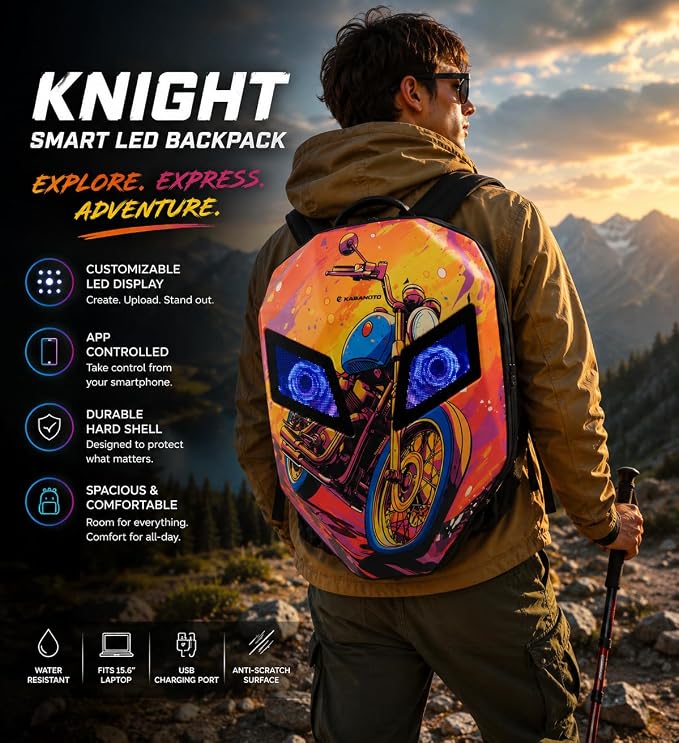 LED Smart Backpack