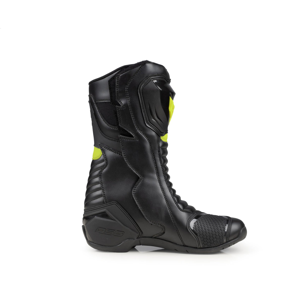 DSG GP-X Riding Boot - Blk/Yellow/Fluo