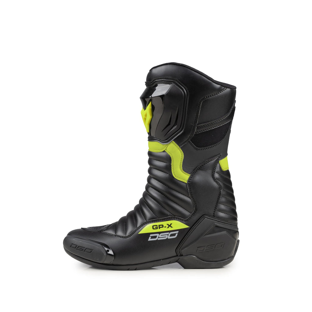 DSG GP-X Riding Boot - Blk/Yellow/Fluo