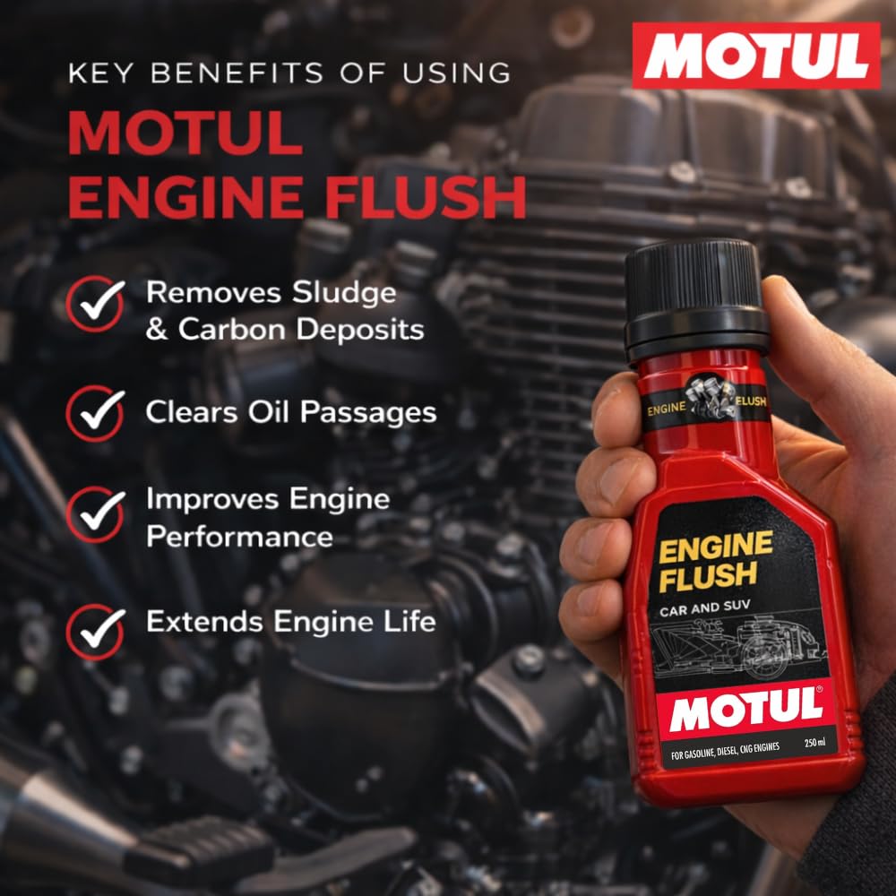 Motul Engine Flush for Motorcycle and Scooter - 250ml