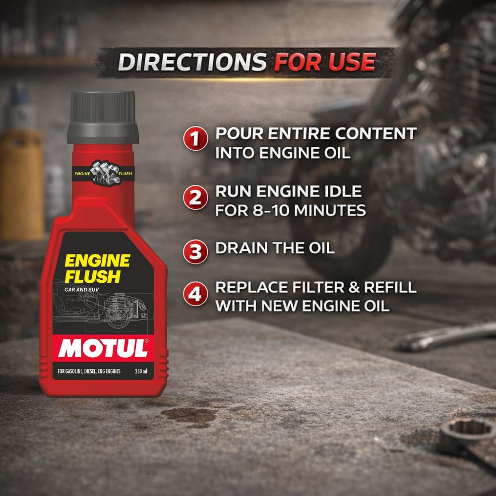 Motul Engine Flush for Motorcycle and Scooter - 250ml
